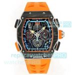 Super Copy Richard Mille RM 65-01 Carbon Fiber Orange McLaren W1 Limited Edition Watch 